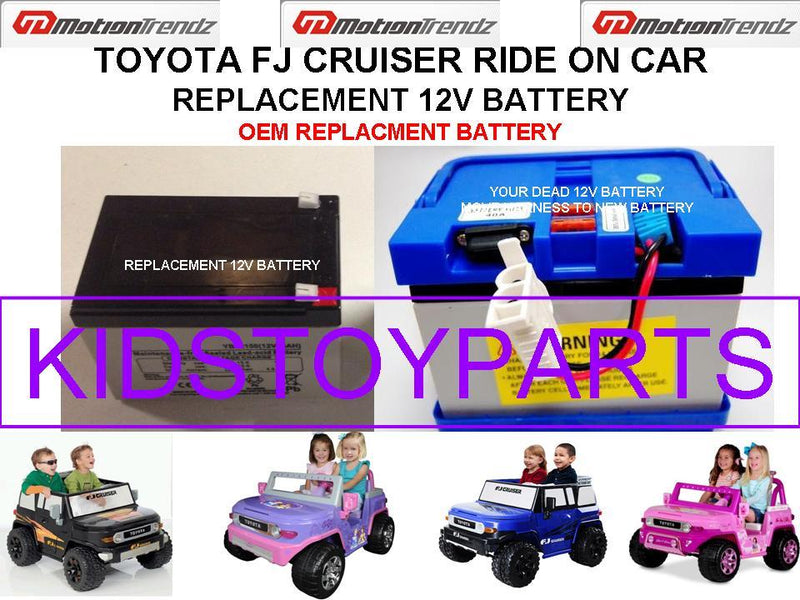 Load image into Gallery viewer, 12V OEM Replacement Battery for Toyota FJ Cruiser
