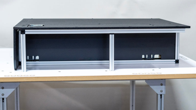 Load image into Gallery viewer, Toyota Land Cruiser 1980-1989 60 Series - Side x Side Drawer Module with Fitted Top Plate - 41 3/8"W x 9-1/2"H  x 40"D
