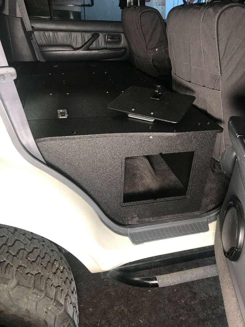 Load image into Gallery viewer, Toyota Land Cruiser 1991-1997 80 Series - Second Row Seat Delete Plate System - Module Height Platform
