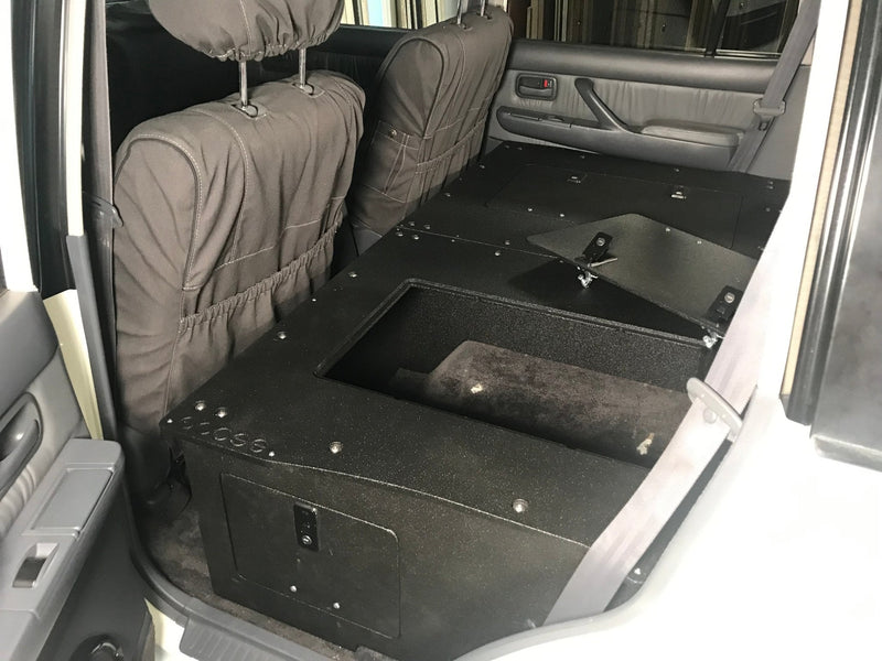 Load image into Gallery viewer, Toyota Land Cruiser 1991-1997 80 Series - Second Row Seat Delete Plate System - Module Height Platform
