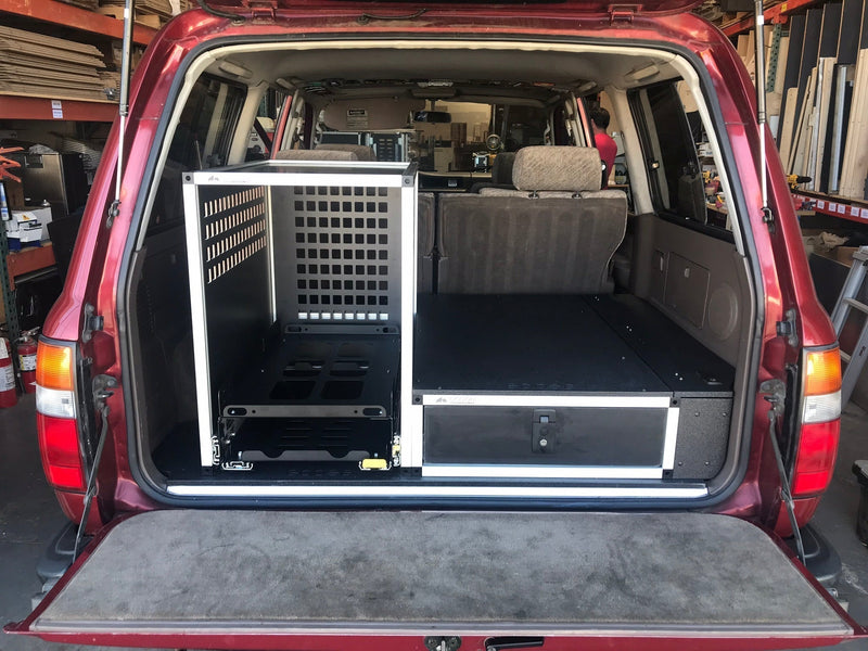 Load image into Gallery viewer, Toyota Land Cruiser 1991-1997 80 Series - Single Drawer Module with Fitted Top Plate - 19-3/16"W x 8"H x 40"D
