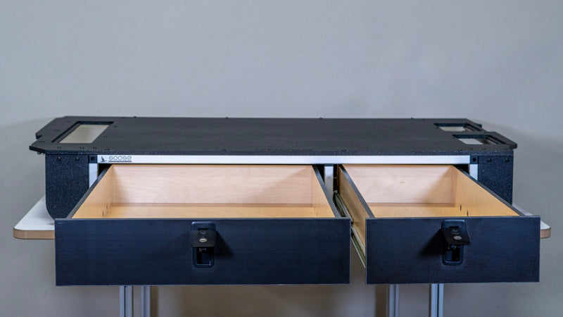 Load image into Gallery viewer, Toyota Land Cruiser 1998-2007 100 Series - Side x Side Drawer Module with Fitted Top Plate
