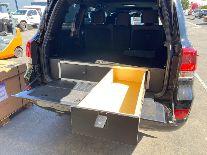 Load image into Gallery viewer, Toyota Land Cruiser 2008-2021 200 Series - Side x Side Drawer Module with Fitted Top Plate
