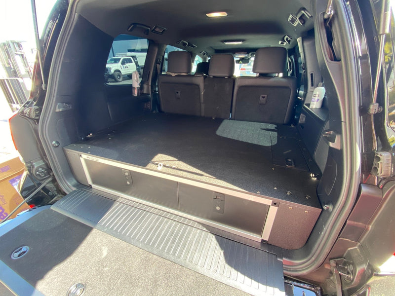 Load image into Gallery viewer, Toyota Land Cruiser 2008-2021 200 Series - Side x Side Drawer Module with Fitted Top Plate
