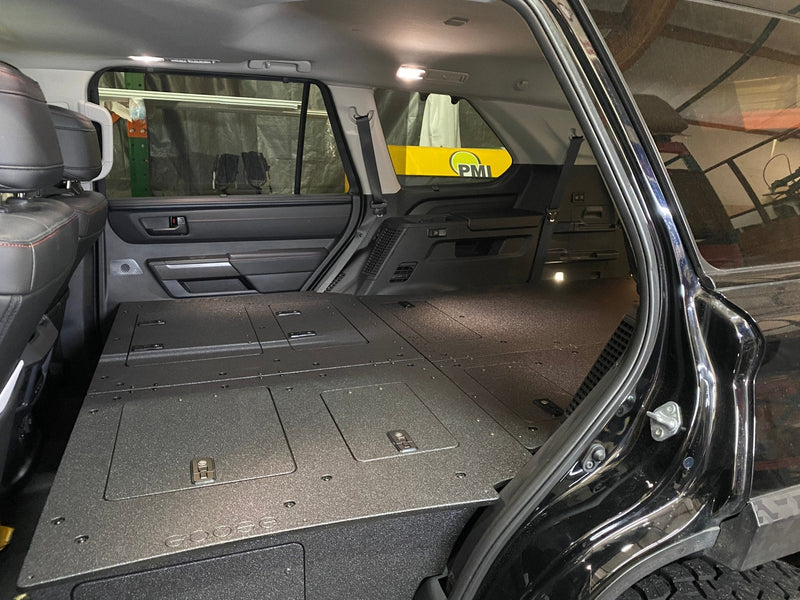 Load image into Gallery viewer, Toyota - Sequoia - 2023-Present - 3rd Gen - Explore Series - Seat Delete Plate System - Second Row with Captain's Chairs
