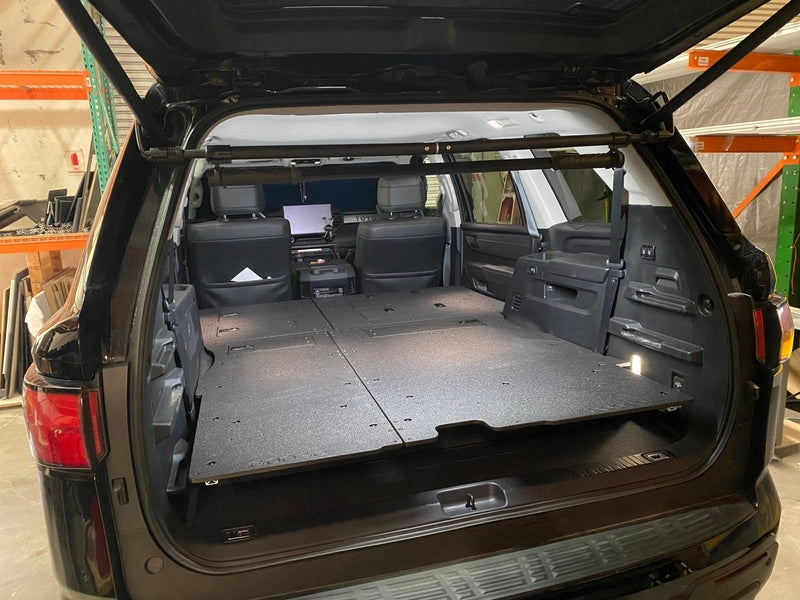Load image into Gallery viewer, Toyota - Sequoia - 2023-Present - 3rd Gen - Explore Series - Seat Delete Plate System - Second Row with Captain's Chairs
