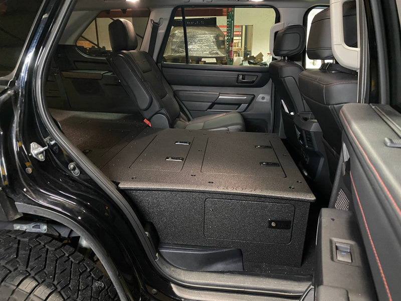 Load image into Gallery viewer, Toyota - Sequoia - 2023-Present - 3rd Gen - Explore Series - Seat Delete Plate System - Second Row with Captain's Chairs
