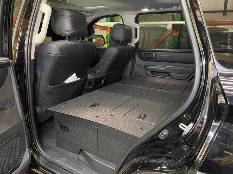 Load image into Gallery viewer, Toyota - Sequoia - 2023-Present - 3rd Gen - Explore Series - Seat Delete Plate System - Stealth Sleep Package
