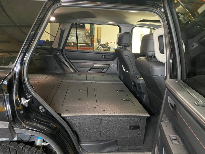 Load image into Gallery viewer, Toyota - Sequoia - 2023-Present - 3rd Gen - Explore Series - Seat Delete Plate System - Stealth Sleep Package
