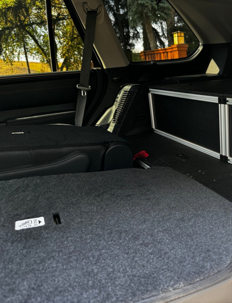 Load image into Gallery viewer, Toyota - Sequoia - 2023-Present - 3rd Gen - Explore Series - Single Drawer - 28-3/16" Width x 38" Deep x 10" High - Drawer Module with Short Drawer 20" and Storage Space Behind
