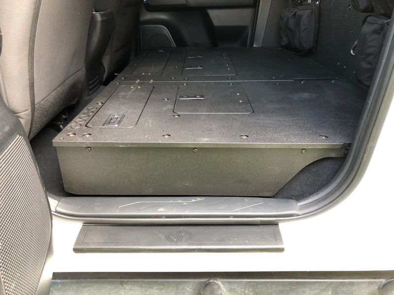 Load image into Gallery viewer, Toyota Tacoma 2005-2023 2nd and 3rd Gen. Double Cab - Second Row Seat Delete Infill Panels
