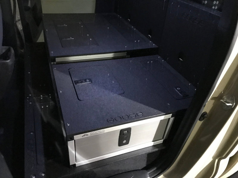 Load image into Gallery viewer, Toyota Tacoma 2005-2023 2nd and 3rd Gen. Double Cab - Second Row Single Drawer Module - 40% Driver Side
