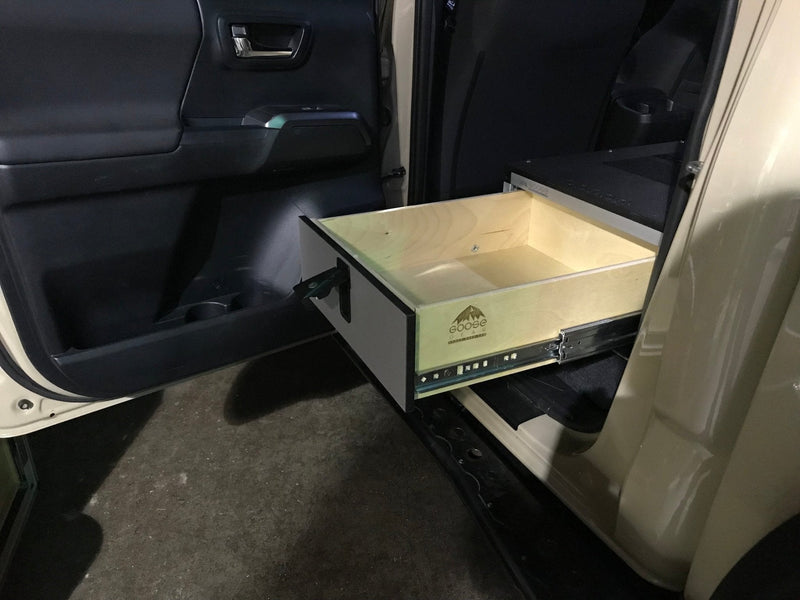 Load image into Gallery viewer, Toyota Tacoma 2005-2023 2nd and 3rd Gen. Double Cab - Second Row Single Drawer Module - 40% Driver Side
