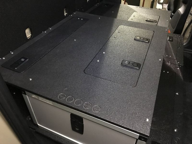 Load image into Gallery viewer, Toyota Tacoma 2005-2023 2nd and 3rd Gen. Double Cab - Second Row Single Drawer Module - 60% Passenger Side
