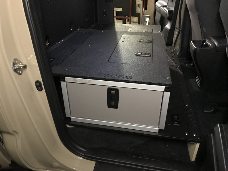 Load image into Gallery viewer, Toyota Tacoma 2005-2023 2nd and 3rd Gen. Double Cab - Second Row Single Drawer Module - 60% Passenger Side
