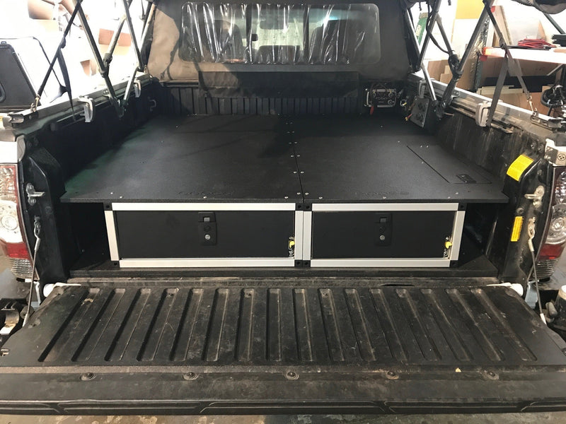 Load image into Gallery viewer, Toyota Tacoma 2005-2023 2nd and 3rd Gen. - Truck Bed Single Drawer Module - Top Plates
