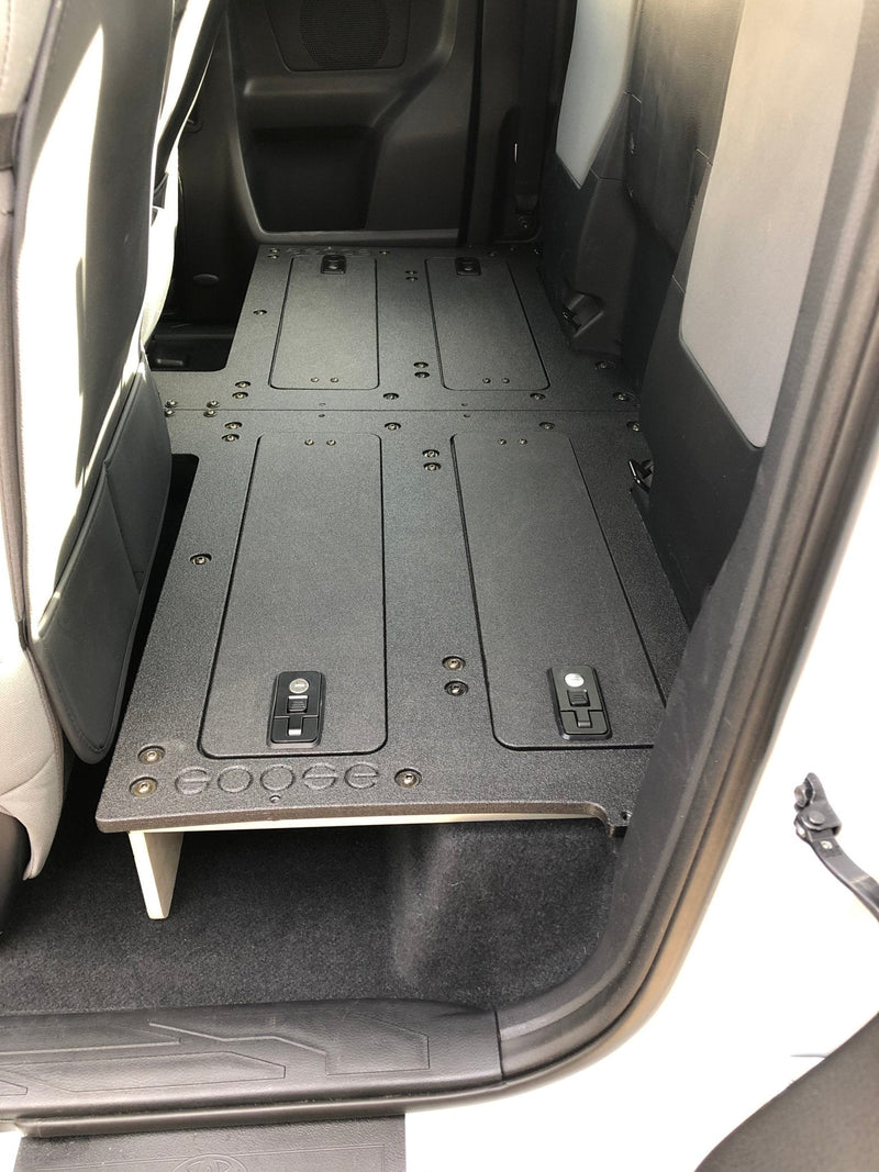 Load image into Gallery viewer, Toyota Tacoma 2016-2023 3rd Gen. Access Cab with Factory Seats - Second Row Seat Delete Plate System

