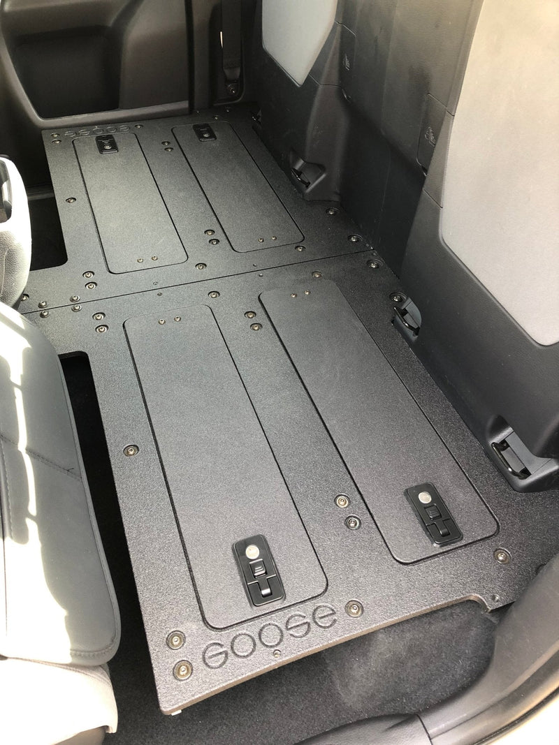 Load image into Gallery viewer, Toyota Tacoma 2016-2023 3rd Gen. Access Cab with Factory Seats - Second Row Seat Delete Plate System
