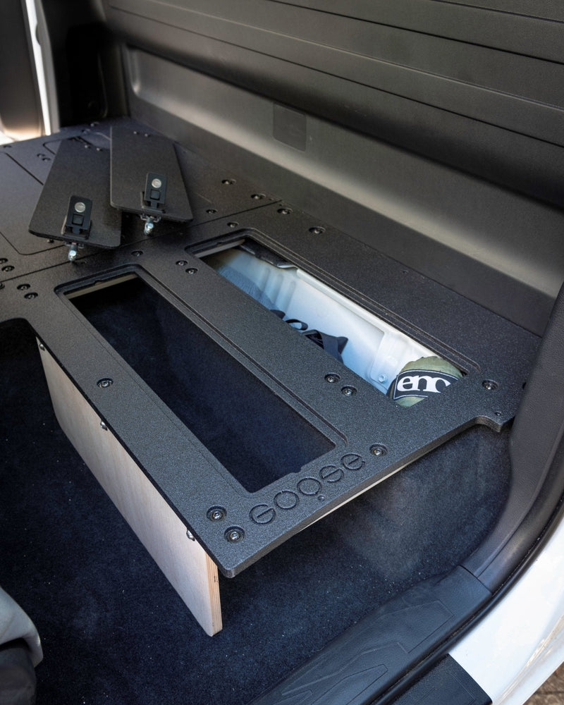 Load image into Gallery viewer, Toyota Tacoma 2016-2023 3rd Gen. Access Cab without Factory Seats - Second Row Seat Delete Plate System
