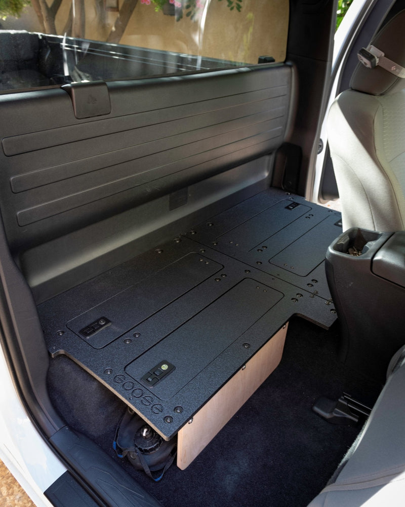 Load image into Gallery viewer, Toyota Tacoma 2016-2023 3rd Gen. Access Cab without Factory Seats - Second Row Seat Delete Plate System

