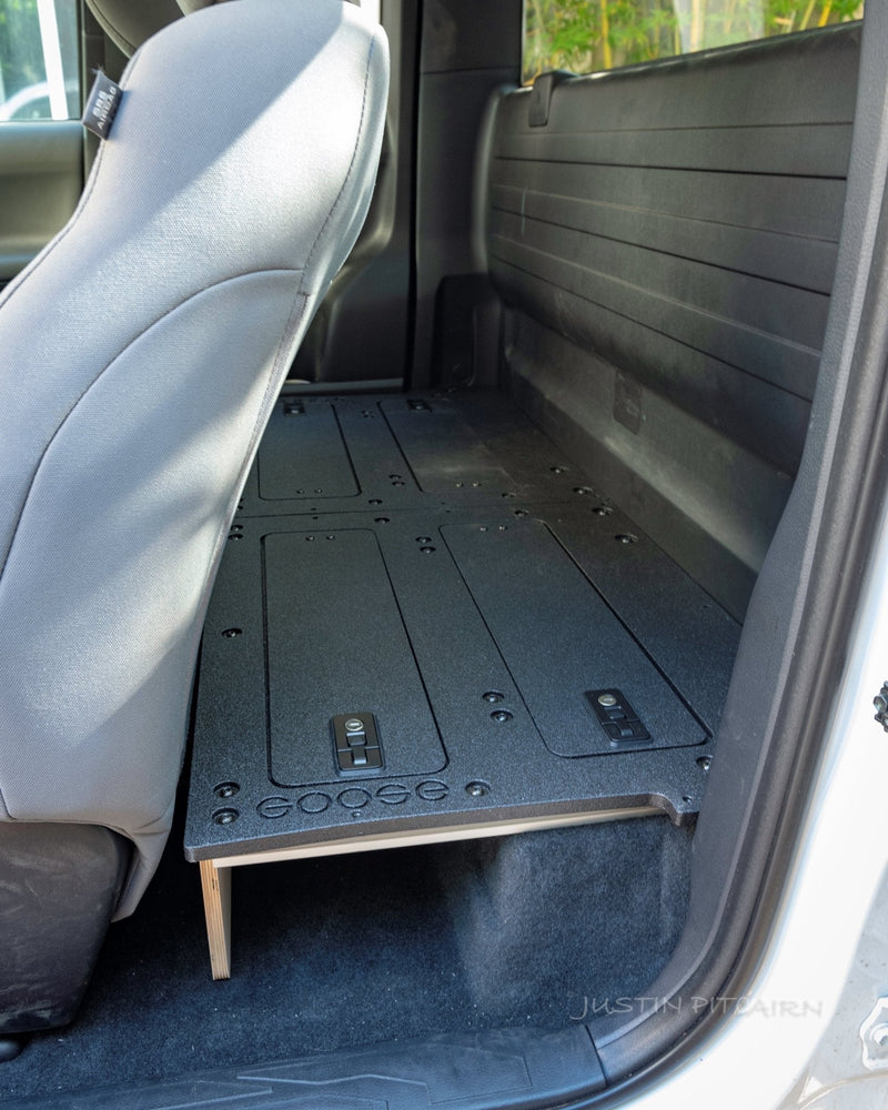 Load image into Gallery viewer, Toyota Tacoma 2016-2023 3rd Gen. Access Cab without Factory Seats - Second Row Seat Delete Plate System
