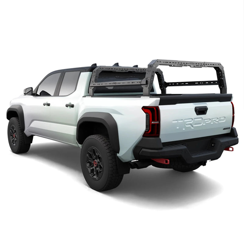 Load image into Gallery viewer, Toyota Tacoma 4CX Series Shiprock Height Adjustable Bed Rack
