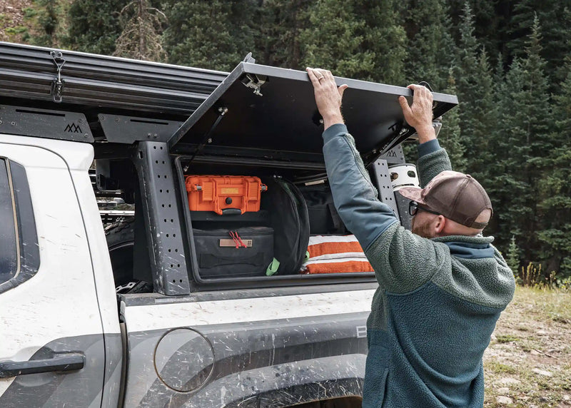 Load image into Gallery viewer, Overland Bed Rack Storage Box - Toyota Tacoma

