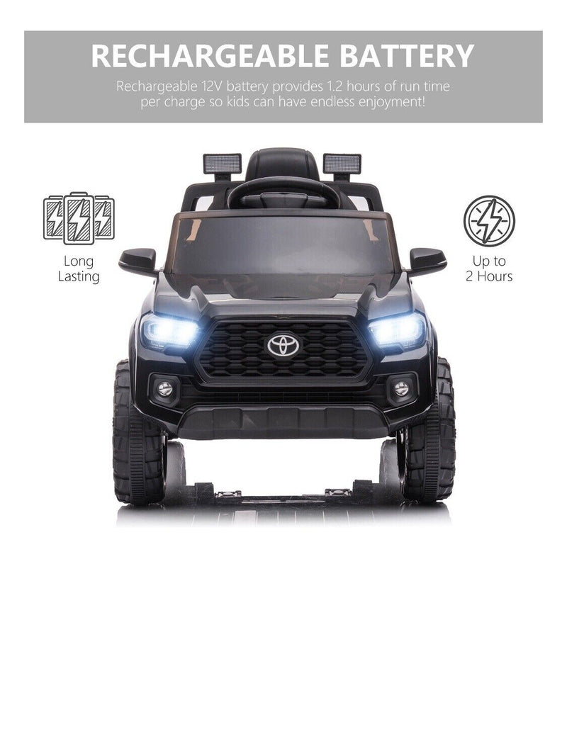 Load image into Gallery viewer, Toyota Tacoma Series 12V Kids Battery Powered Ride-On Toy Car - Officially Licensed and Ready for Adventure!
