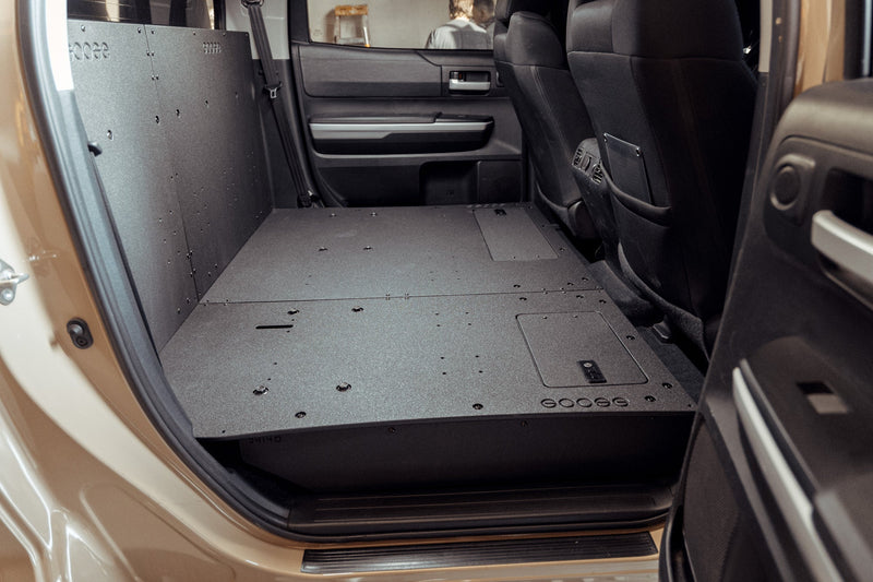 Load image into Gallery viewer, Toyota Tundra 2014-2021 2.5 Gen. CrewMax - Second Row Seat Delete Plate System
