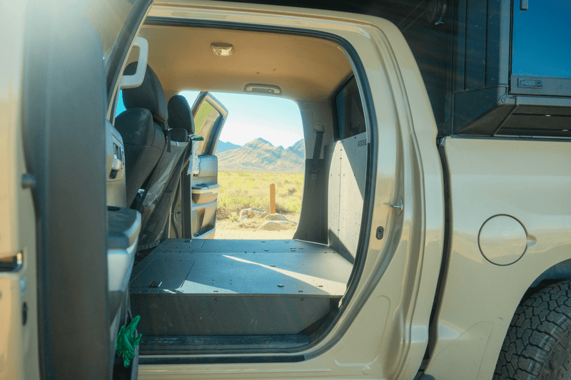 Load image into Gallery viewer, Toyota Tundra 2014-2021 2.5 Gen. CrewMax - Second Row Seat Delete Plate System
