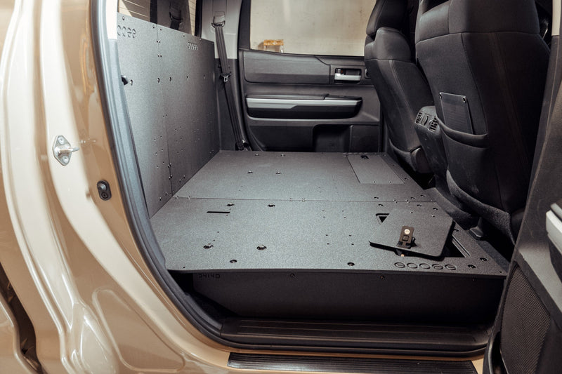Load image into Gallery viewer, Toyota Tundra 2014-2021 2.5 Gen. CrewMax - Second Row Seat Delete Plate System
