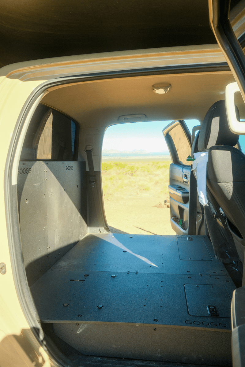 Load image into Gallery viewer, Toyota Tundra 2014-2021 2.5 Gen. CrewMax - Second Row Seat Delete Plate System
