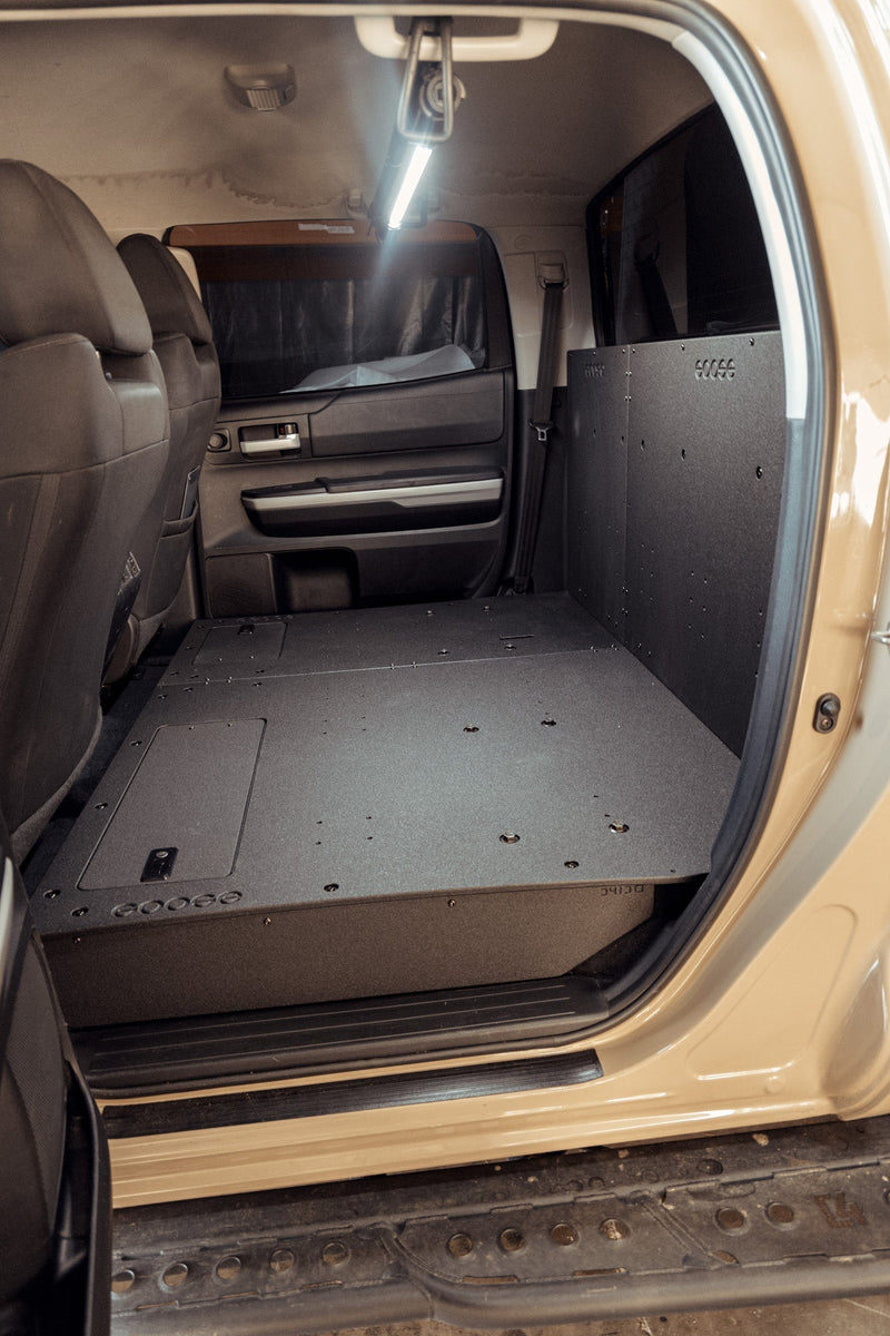 Load image into Gallery viewer, Toyota Tundra 2014-2021 2.5 Gen. CrewMax - Second Row Seat Delete Plate System
