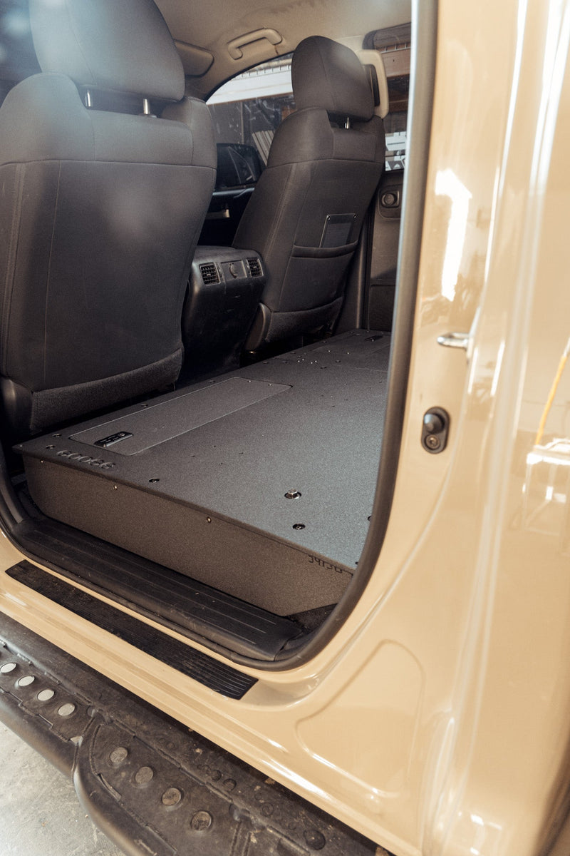 Load image into Gallery viewer, Toyota Tundra 2014-2021 2.5 Gen. CrewMax - Second Row Seat Delete Plate System
