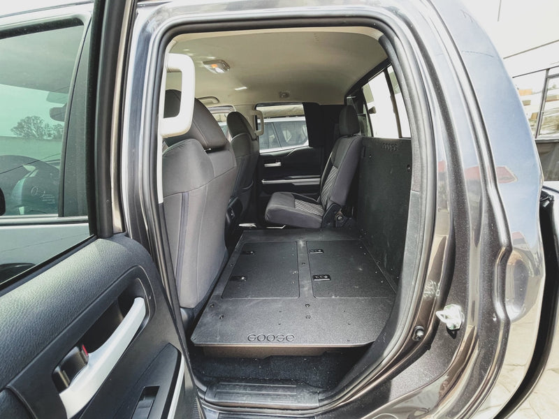 Load image into Gallery viewer, Toyota Tundra 2014-2021 2.5 Gen. Double Cab - Second Row Seat Delete Plate System
