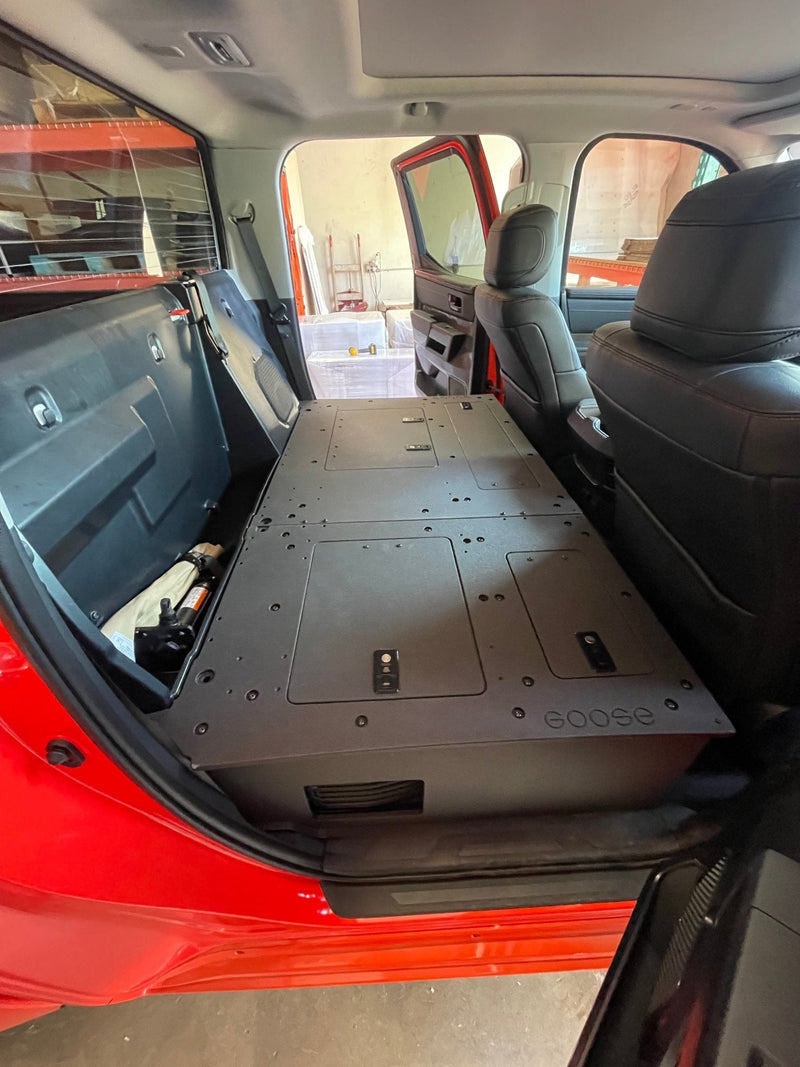 Load image into Gallery viewer, Toyota Tundra 2022-Present 3rd Gen. CrewMax - Second Row Seat Delete Plate System
