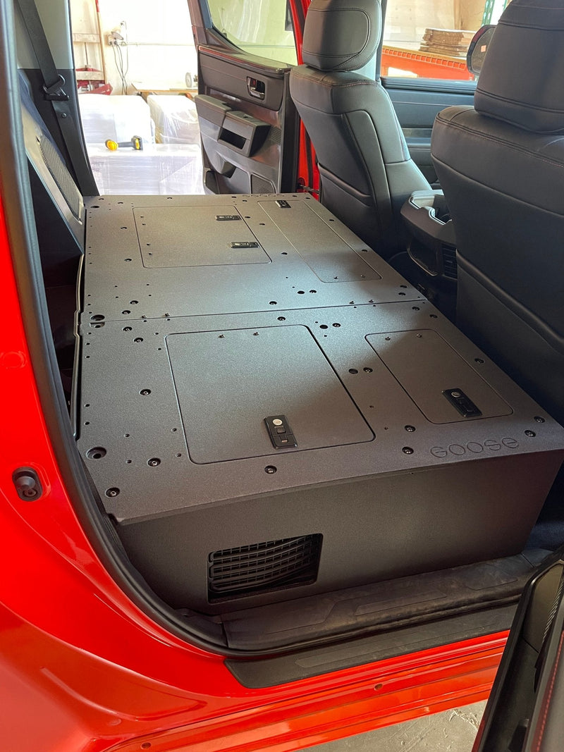 Load image into Gallery viewer, Toyota Tundra 2022-Present 3rd Gen. CrewMax - Second Row Seat Delete Plate System
