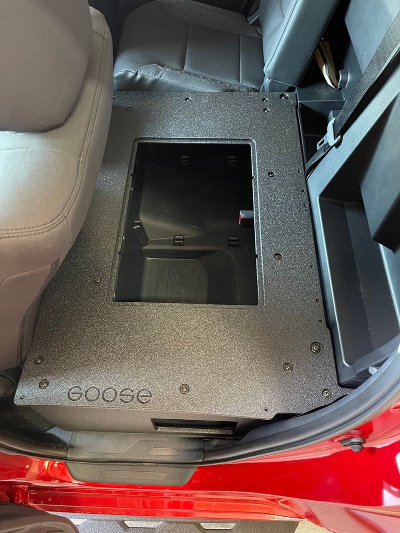 Load image into Gallery viewer, Toyota Tundra 2022-Present 3rd Gen. DoubleCab - Second Row Seat Delete Plate System
