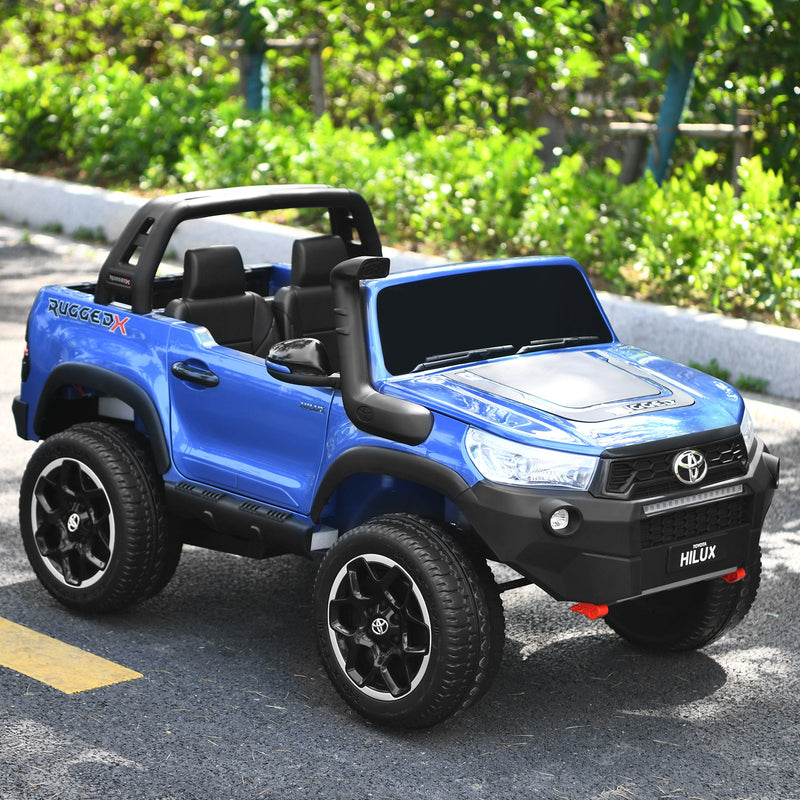 Load image into Gallery viewer, 2-Seater Toyota Hilux Ride On Truck with Remote Control - 4WD, 2*12V Battery Powered
