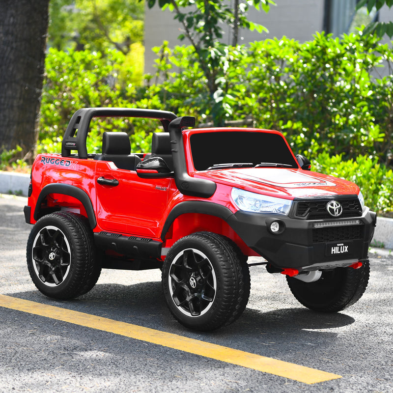 Load image into Gallery viewer, 2-Seater Toyota Hilux Ride On Truck with Remote Control - 4WD, 2*12V Battery Powered
