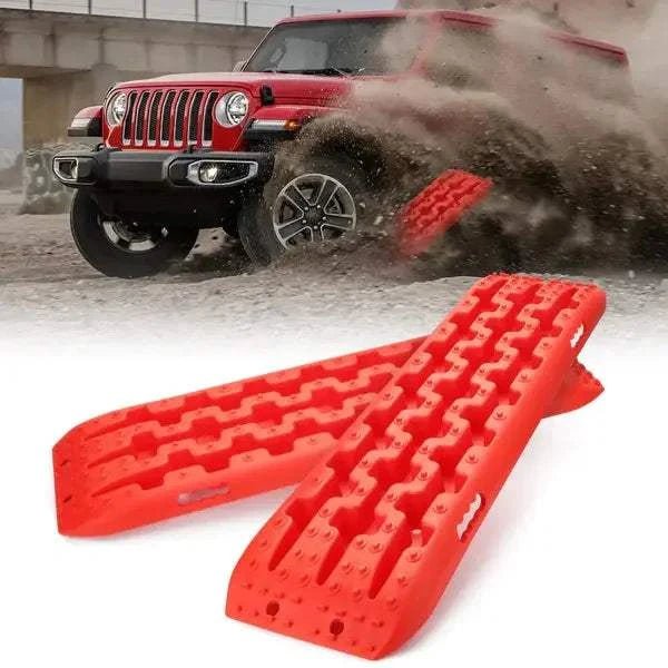 Load image into Gallery viewer, Traction Boards Set of 2 Red
