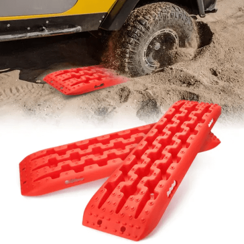 Load image into Gallery viewer, Traction Boards Set of 2 Red

