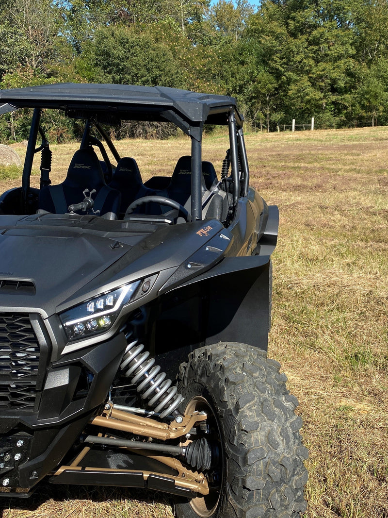 Load image into Gallery viewer, Trail Armor Kawasaki KRX 4 1000 (all editions) Mud Flap Fender Extensions 2023 - 2026
