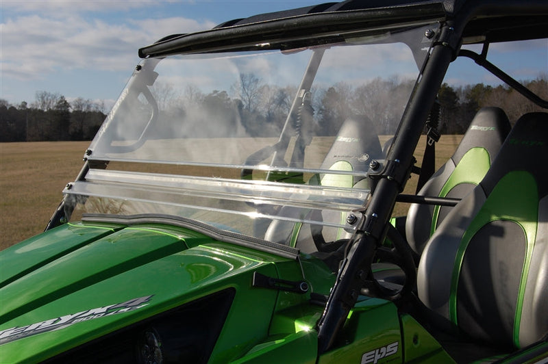Load image into Gallery viewer, Trail Armor Kawasaki 2012 - 2020 TERYX4 LE, TERYX4 Camo, TERYX4, 2014 - 2020 TERYX, TERYX LE, TERYX Camo CoolFlo Windshield with Fast Clamps
