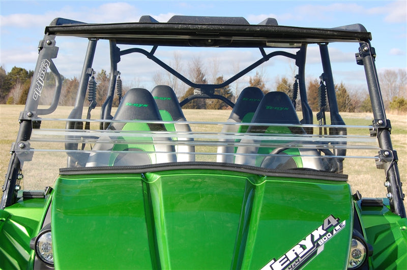 Load image into Gallery viewer, Trail Armor Kawasaki 2012 - 2020 TERYX4 LE, TERYX4 Camo, TERYX4, 2014 - 2020 TERYX, TERYX LE, TERYX Camo CoolFlo Windshield with Fast Clamps

