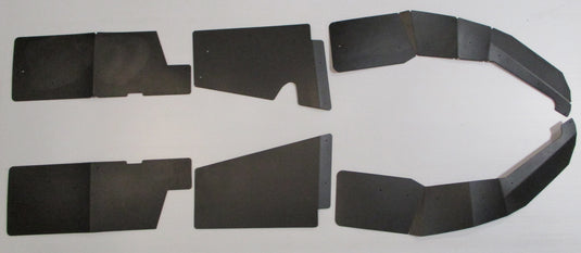 Trail Armor Polaris General 1000 and General 4 1000 Mud Flap Fender Extensions 2016 - 2026