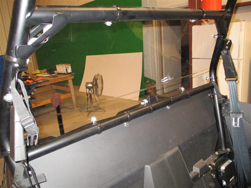 Load image into Gallery viewer, Trail Armor RZR 800, RZR S 800, RZR 570 and RZR S 570 Rear Window Dust Shield Kit
