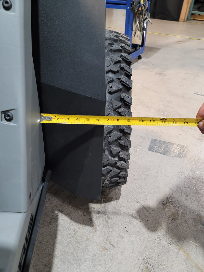 Load image into Gallery viewer, Trail Armor 2020 - 2024 Polaris RZR Pro XP, RZR Pro XP 4, 2022 - 2024 Turbo R and Turbo R 4 (all editions) Mud Flap Fender Extensions
