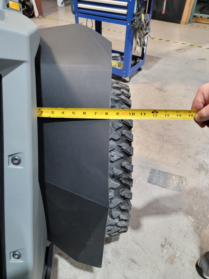 Load image into Gallery viewer, Trail Armor 2020 - 2024 Polaris RZR Pro XP, RZR Pro XP 4, 2022 - 2024 Turbo R and Turbo R 4 (all editions) Mud Flap Fender Extensions
