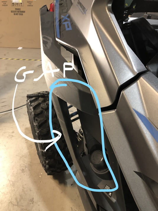 Trail Armor Polaris RZR Pro XP, RZR Pro XP 4, RZR Turbo R and RZR Turbo R 4 (all editions) Inner Fender Liners
